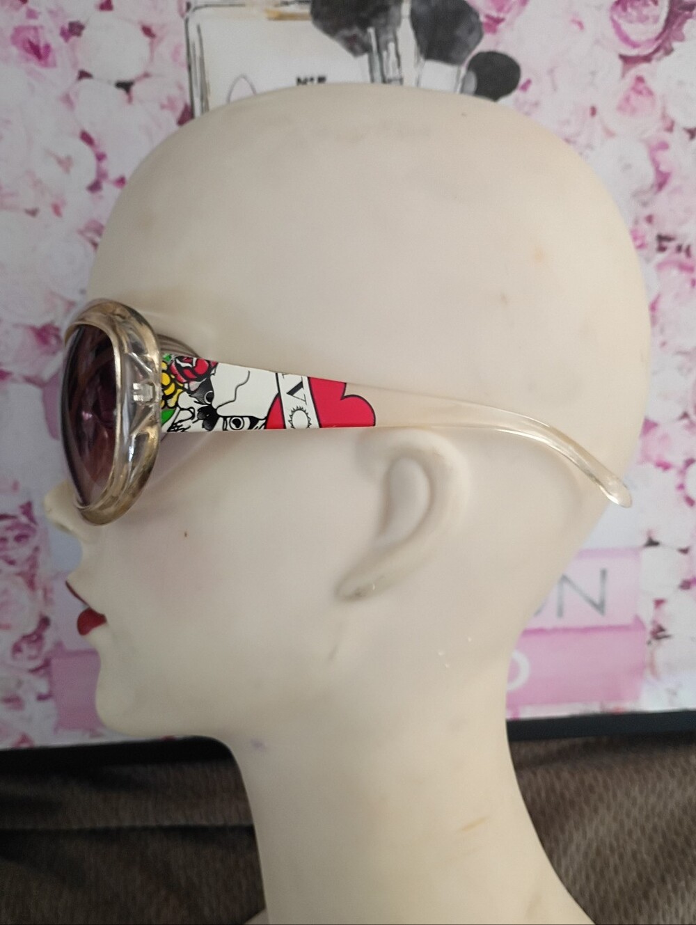 ❤️COACH SUNGLASSES OP ART STEMS 8047EY Italy with COACH CASE